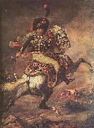 Theodore   Gericault Chargingchasseur oil painting on canvas